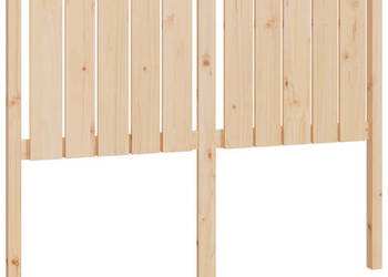 Wezgłowie łóżka 1255x4x100 cm lite drewno sosnowe WM-818860
