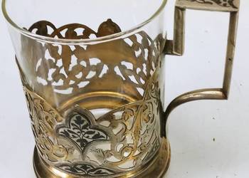 Srebro pr. 875 (84 Zolotniki) - Koszyk do Herbaty