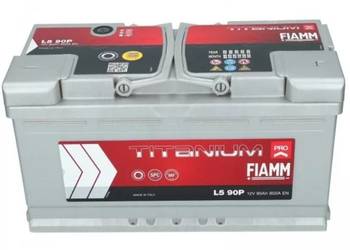 Akumulator FIAMM TITANIUM PRO 12V 90Ah 800A Prawy Plus