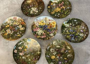 Zestaw 7 talerzy ozdobnych | Furstenberg