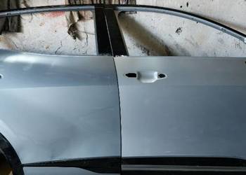 Drzwi przednie tylne prawe przod tyl prawy kia sportage v 5 szare srebrne