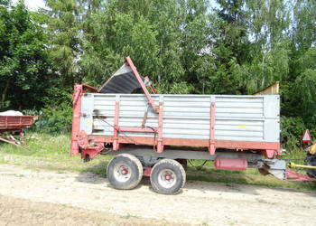 Rozrzutnik Obornika Cynkomet 8 Ton Tandem MożliwośćTRANSPOR