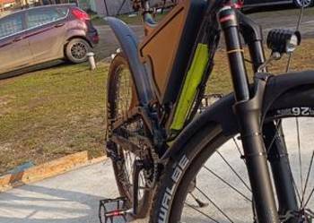 Rower elektyczny Bafang 750W full mały przebieg