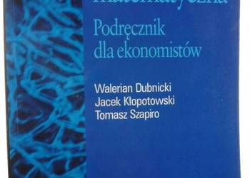 Analiza matematyczna. Podręcznik dla ekonomistów