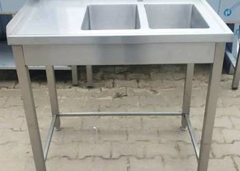 Zlew 2 Komorowy - 90/60/85 cm - ŁRS 4.O