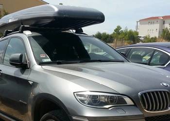 Masywny duży box 600 litrów bagażnik dachowy THULE dla BMW Wrocław
