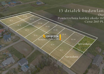 Działka Otomino Górna 1100m2
