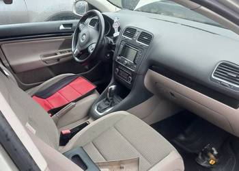 VW Golf VI 1.6 TDI Automat, Nawigacja, Klimatronic, Parktronic, Wielofu