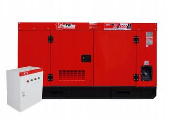 AGREGAT GENERATOR PRĄDOTWÓRCZY WYCISZONY 28KVA ATS