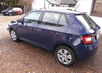 skoda fabia 2017-1.0b-60km- 65000km- uszkodzona