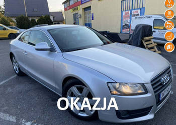 Audi A5 Coupe 2009r 2.0 BENZYNA ALUSY SKÓRY climatronic PIĘKNA S-LINE Zare…
