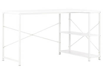 Biurko komputerowe białe 120 x 72 x 70 cm WM-20262