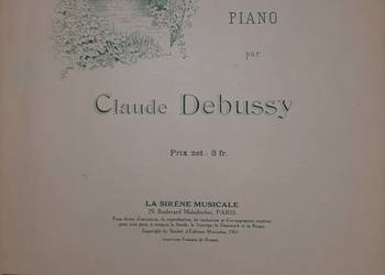 Claude Debussy "Nocturne pour piano"