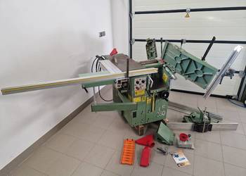 Wieloczynnościowa Wyrówniarka Grubościówka Piła Frezarka Wiertarka