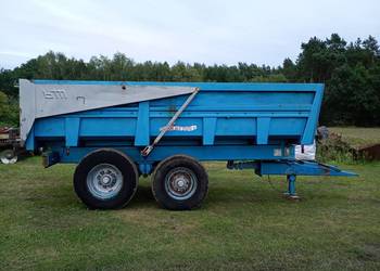 PRZYCZEPA SKORUPA MAUPU tandem RESOR 11TON