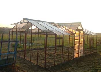 Szklarnia ogrodowa 6x4 m