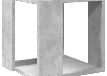 Stolik kawowy szarość betonu 32x32x30 cm WM-848146