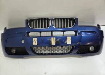 ZDERZAK PRZEDNI BMW X3 E83 LIFT M PAKIET A51/5 MONTEGOBLAU
