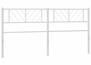 Metalowe wezgłowie białe 193 cm WM-372265