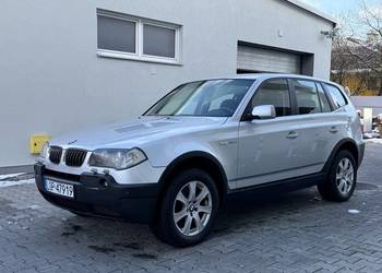 BMW X3 3.0d 218km 4x4 SUV Automat 2005r Stan Dobry Klima Aktualne Opłaty