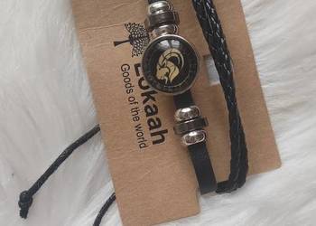 Pleciona bransoletka ze znakiem zodiaku Koziorożec unisex