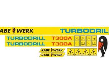 Naklejki oklejenie RABEWERK TURBODRILL T300A Zamiennik