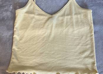 Top / bluzka / koszulka / crop top na ramiączkach