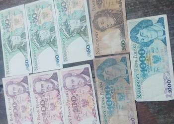 Stare Banknoty Prl