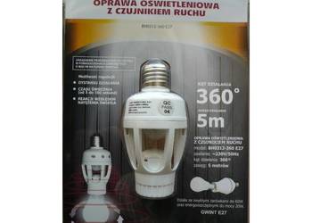 NOWA Oprawa oświetleniowa z czujnikiem ruchu, 360 stopni. re