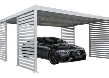Carport PREMIUM - Wiata samochodowa 5x5  dodatkowa zabudowa CP169