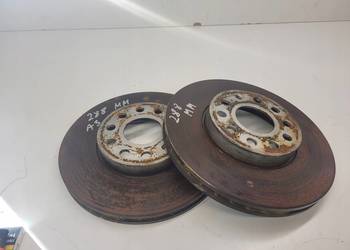 TARCZA HAMULCOWA TYŁ AUDI A3 8P LIFT VW 288MM