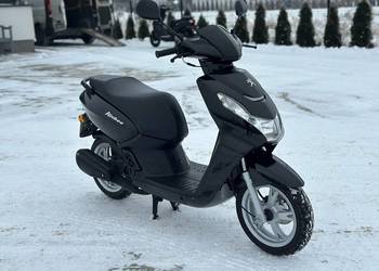 Skuter Peugeot Kisbee 2023r 50cc 4t LED LIFT RATY transport FILM