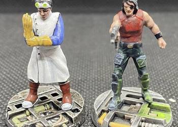 Naukowiec i kosmiczny pirat, figurka rpg druk 3d, 25 mm, 2 szt,
