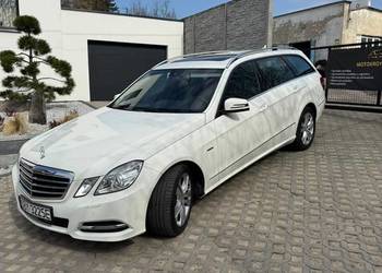 Mercedes-Benz Klasa E W212 1.8 mercedes E-klasa avantgarde super stan