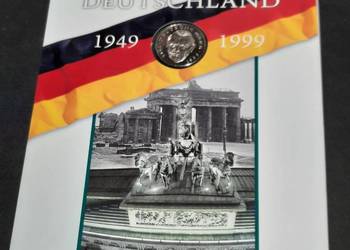 folder jubileuszowy 50 lat RFN, 2 Marki + bloczek znaczków