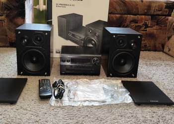 Wieża Panasonic SC-PMX90 120W. Bluetooth, USB, CD, Wejście optyczne,AUX.