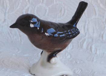 figurka ptak porcelana sygnatura