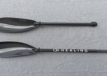Kajakowe wiosło karbonowe, łyżka 210-220cm