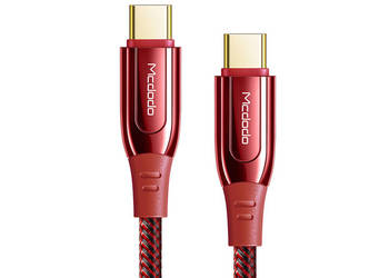 Kabel USB-C typ-C type-C 2m 100W Power Delivery PD w oplocie