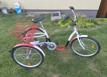 Rower trojkołowy Eco Textil , koła 24", 3 biegi