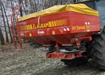 Rozsiewacz nawozu Agram Jet Spread 281 2tony kuhn amazone rauch