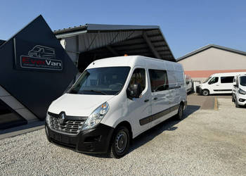 Renault Master max L3H2 brygadówka 5-osobowa doka 150KM!