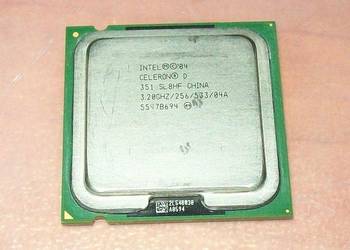 INTEL CELERON D 351 3.20GHz SL8HF 3.20/256/533/04A