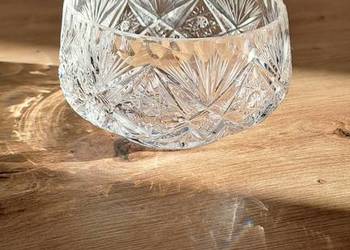 kryształowa mała salaterka kryształowa mała salaterka