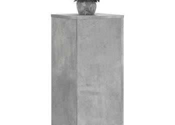 Podstawki pod doniczki 2 szt. szarość betonu 30x30x70 cm WM-852927