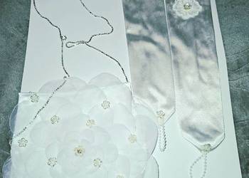 Torebka komunijna I rękawiczki