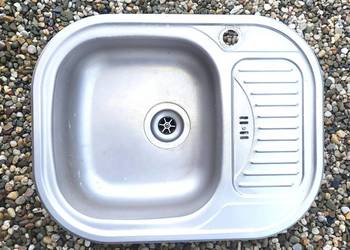 Jednokomorowy zlewozmywak DEANTE stal nierdzewna okazja 80zł + syfon