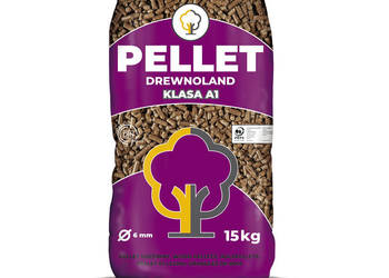 Pellet mieszany Drewnoland, 6 mm, certyfikat DIN PLUS A1,Wylewa
