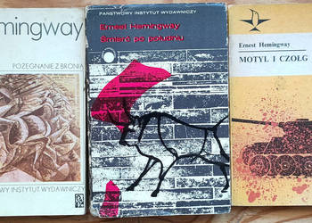 Hemingway 3 książki Śmierć Pożegnanie