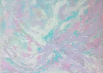 Obraz 70x50/50x70, akryl na płótnie - abstrakcja